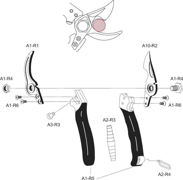 A10 - Tijera hobby (polivalente)