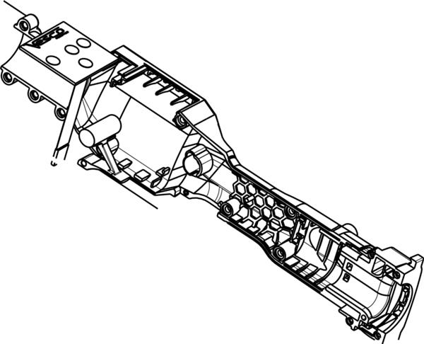 Right handle cover XR21