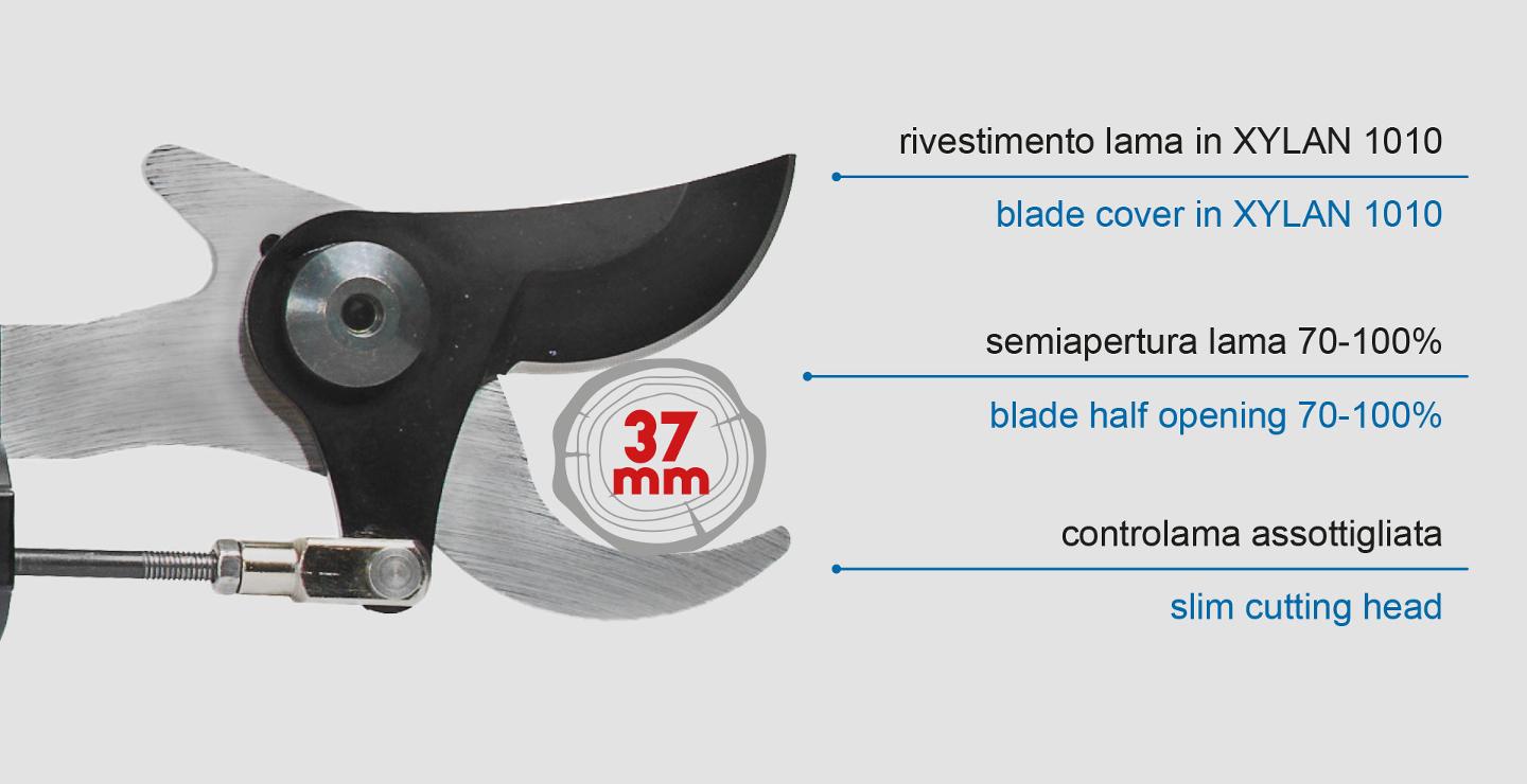 X37 AF - Cordless pole pruner 37mm