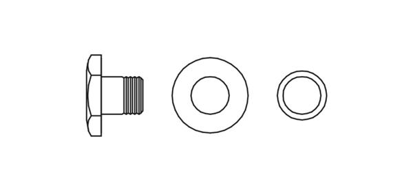 Screw (for pull lever fixing)